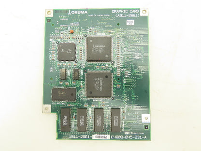 Okuma 1911-2861 PLC Graphic Card Circuit Board Module