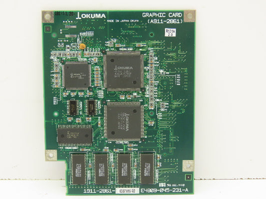 Okuma 1911-2861 PLC Graphic Card Circuit Board Module