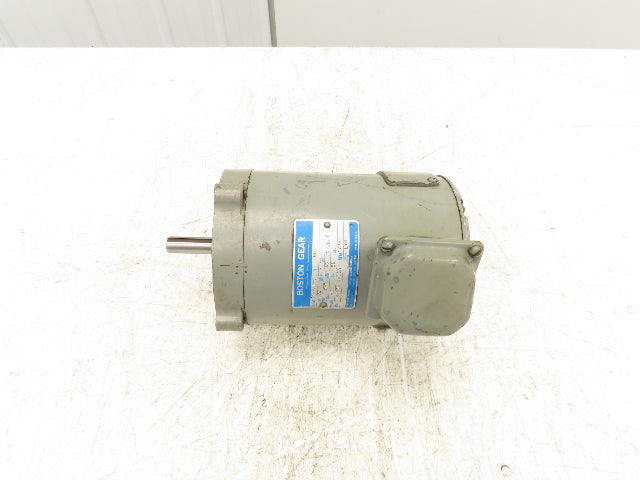 Boston Gear PM925T-G DC Motor 1/4Hp 90VDC 1725 RPM 2.8A 56C-Face Gearmotor
