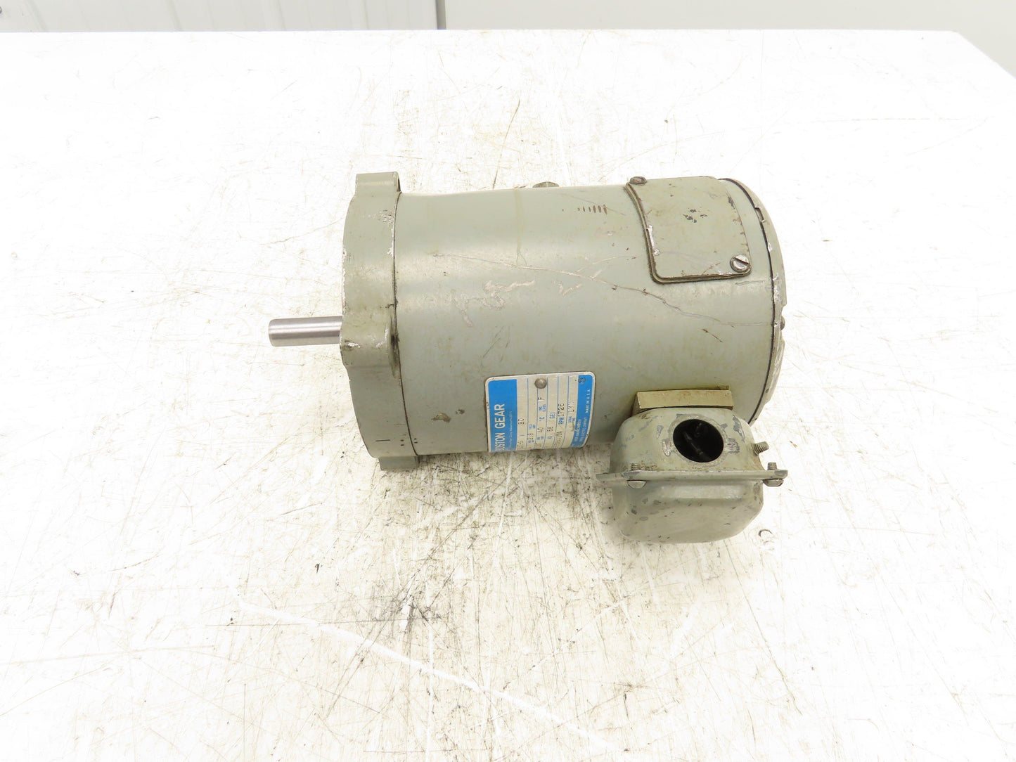 Boston Gear PM925T-G DC Motor 1/4Hp 90VDC 1725 RPM 2.8A 56C-Face Gearmotor