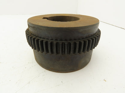 Sier-Bath F2 Vari-Crown Flanged Coupling With Flex hub 1-15/16" Keyed Bore