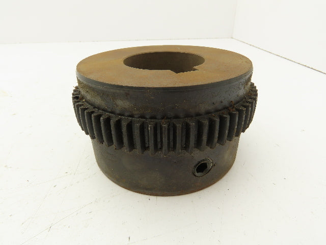 Sier-Bath F2 Vari-Crown Flanged Coupling With Flex hub 1-15/16" Keyed Bore