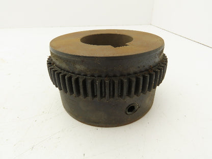Sier-Bath F2 Vari-Crown Flanged Coupling With Flex hub 1-15/16" Keyed Bore