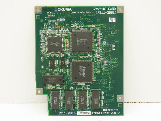 Okuma 1911-2861 PLC Graphic Card Circuit Board Module