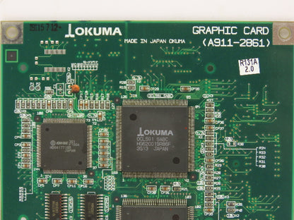Okuma 1911-2861 PLC Graphic Card Circuit Board Module