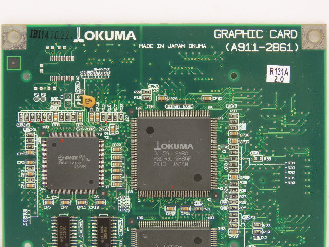 Okuma 1911-2861 PLC Graphic Card Circuit Board Module
