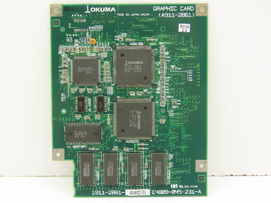 Okuma 1911-2861 PLC Graphic Card Circuit Board Module