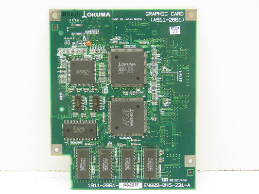 Okuma 1911-2861 PLC Graphic Card Circuit Board Module