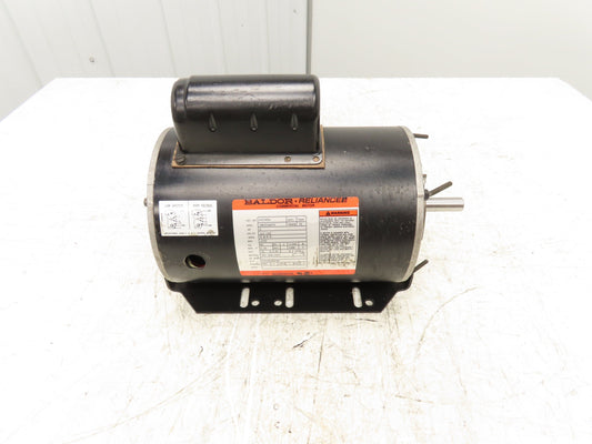 Baldor Reliance CHC545A AC Motor 1Hp 1700 RPM 115/230V 1PH 56 Fr Resilient Mount