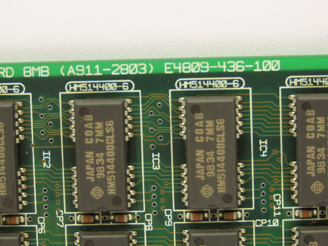 Okuma 1911-2803 Opus7000 DRAM Card 8MB Circuit Board