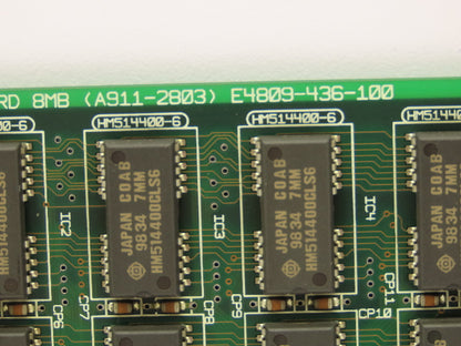 Okuma 1911-2803 Opus7000 DRAM Card 8MB Circuit Board