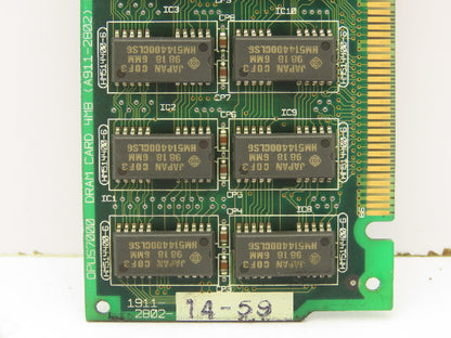 Okuma 1911-2802 Opus7000 DRAM Card 4MB Circuit Board