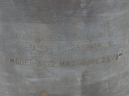 Sier-Bath 2-1/2 Sleeve Coupling With Flex Hub 2-3/8" Bore