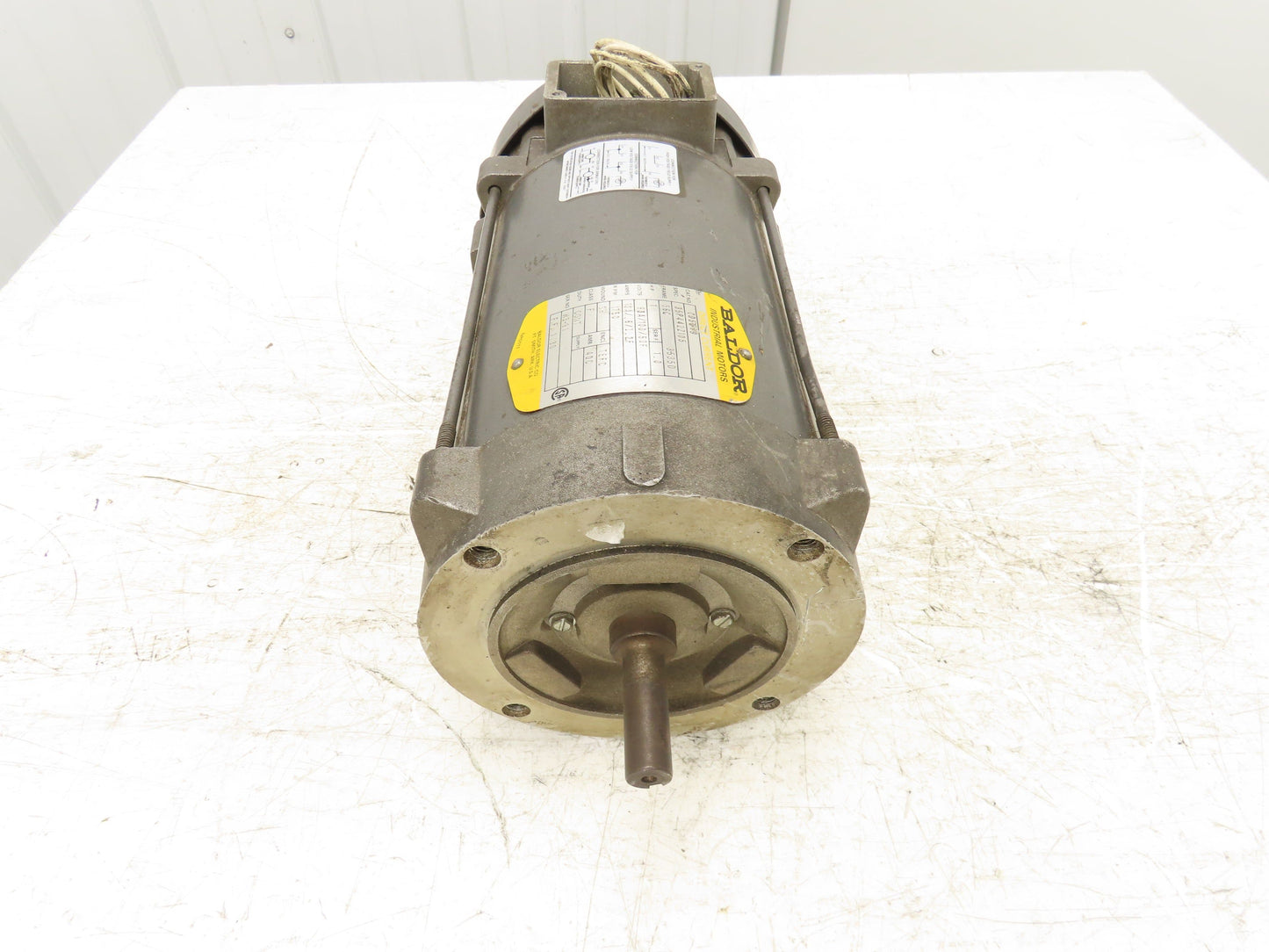 Baldor CD5319 Direct Current DC Motor 1Hp 90V 100/50V Field 1750RPM 10A 56C-Face