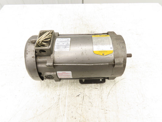 Baldor CD5319 Direct Current DC Motor 1Hp 90V 100/50V Field 1750RPM 10A 56C-Face