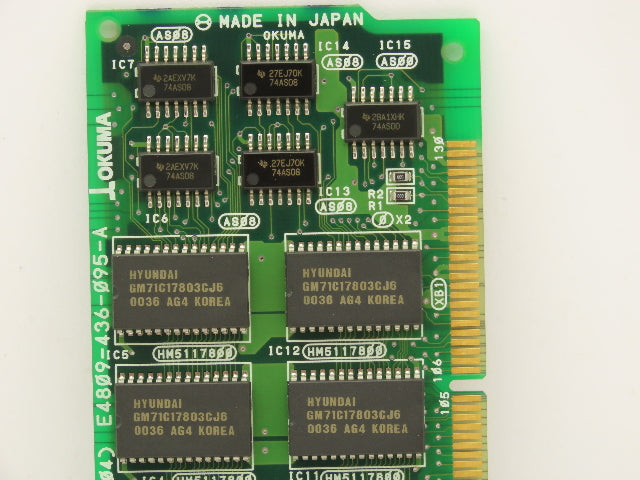 Okuma 1911-2804 Opus7000 DRAM Card 16MB Circuit Board
