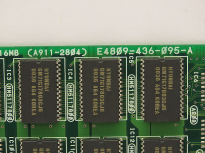 Okuma 1911-2804 Opus7000 DRAM Card 16MB Circuit Board