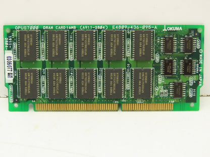 Okuma 1911-2804 Opus7000 DRAM Card 16MB Circuit Board