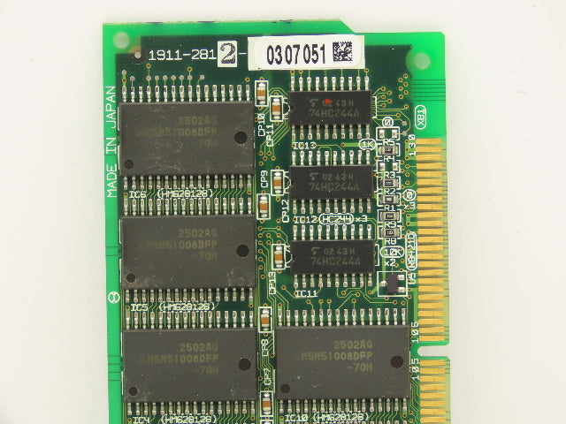 Okuma 1911-2812 SRAM Card 2MB Circuit Board Module