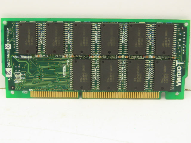 Okuma 1911-2812 SRAM Card 2MB Circuit Board Module