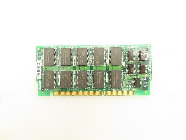 Okuma 1911-2804 Opus7000 DRAM Card 16MB Circuit Board