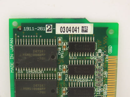 Okuma 1911-2812 SRAM Card 2MB Circuit Board Module