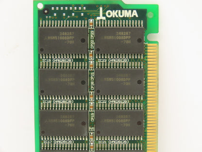 Okuma 1911-2812 SRAM Card 2MB Circuit Board Module
