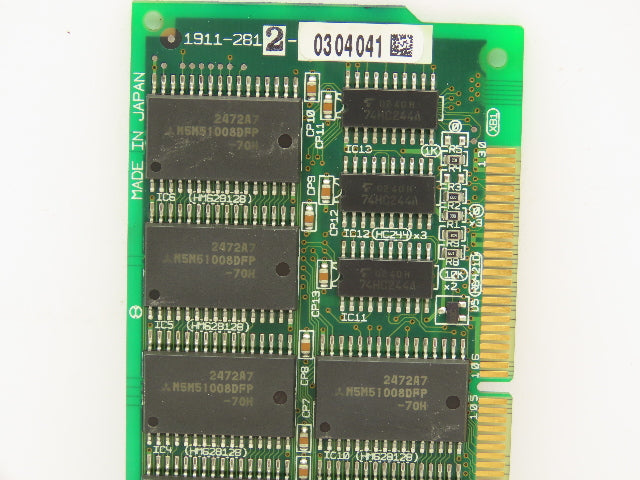 Okuma 1911-2812 SRAM Card 2MB Circuit Board Module