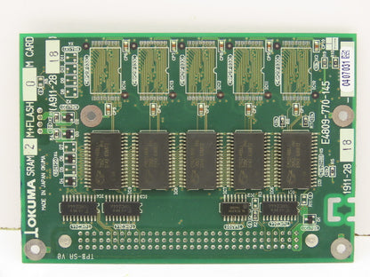 Okuma 1911-2818 SRAM 2M + Flash 0M Card Circuit Board