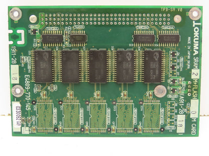 Okuma 1911-2818 SRAM 2M + Flash 0M Card Circuit Board