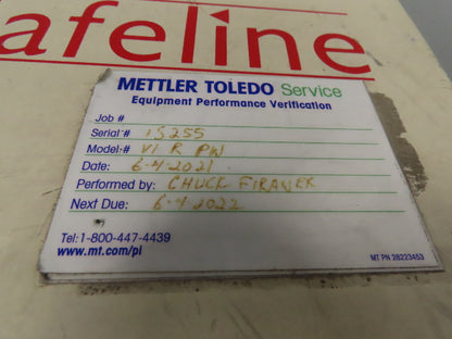 Safeline Metal Detector Unit Food Grade 355x130mm Armature Parts Only