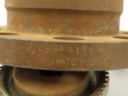 Koppers 644101 Fasts Flanged Coupling With Flex Hub Size 1-1/2 Bore 3/4"