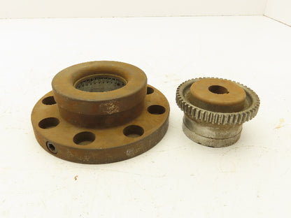 Koppers 644101 Fasts Flanged Coupling With Flex Hub Size 1-1/2 Bore 3/4"