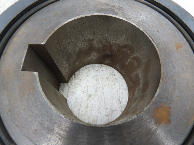 Sier -Bath Vari Crown Flanged Coupling With Flex Hub Size 3-1/2 Bore 3-7/8"