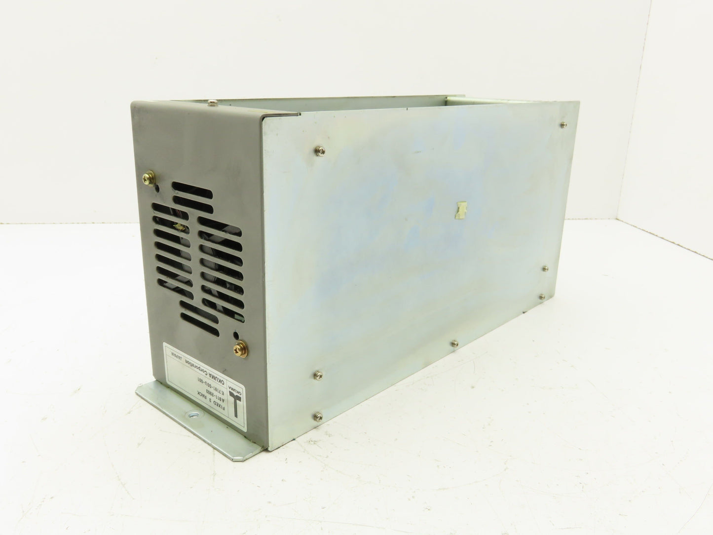 Okuma E7191-00U-001 Fixed 3-Rack PLC Chassis with Motherboard 1911-2903