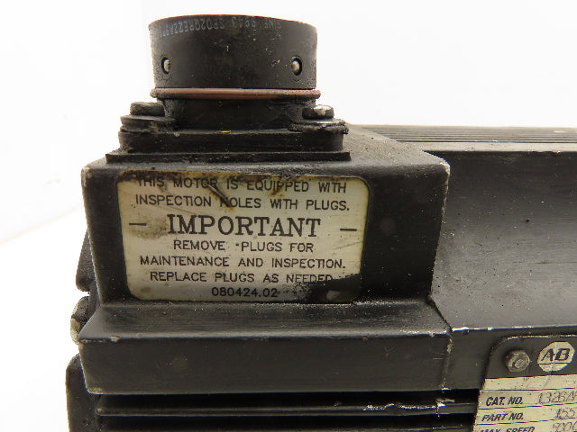 Allen Bradley 1326AB-B410G-21 AC Servo Motor 1kw 5000 RPM 460V 3PH