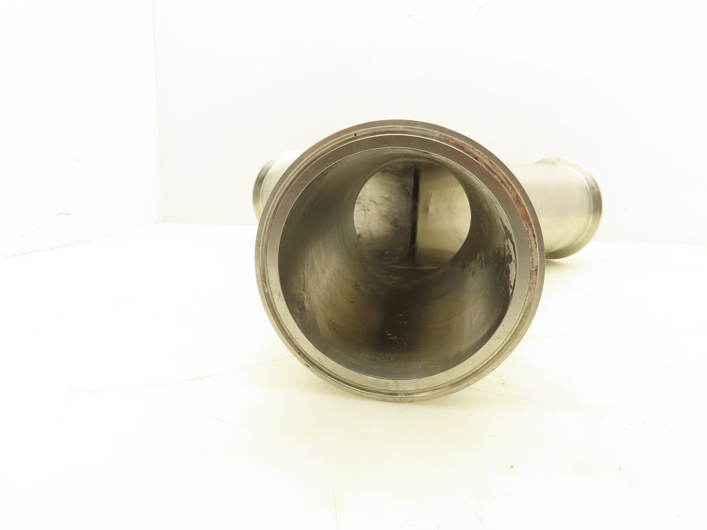 Stainless Steel 4" Y Sanitary Tee 316L N6J6 Ferrule Triclamp