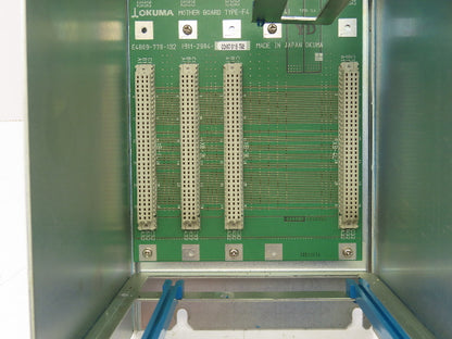 Okuma E7191-00U-002 Fixed 4-Rack PLC Chassis Motherboard 1911-2904
