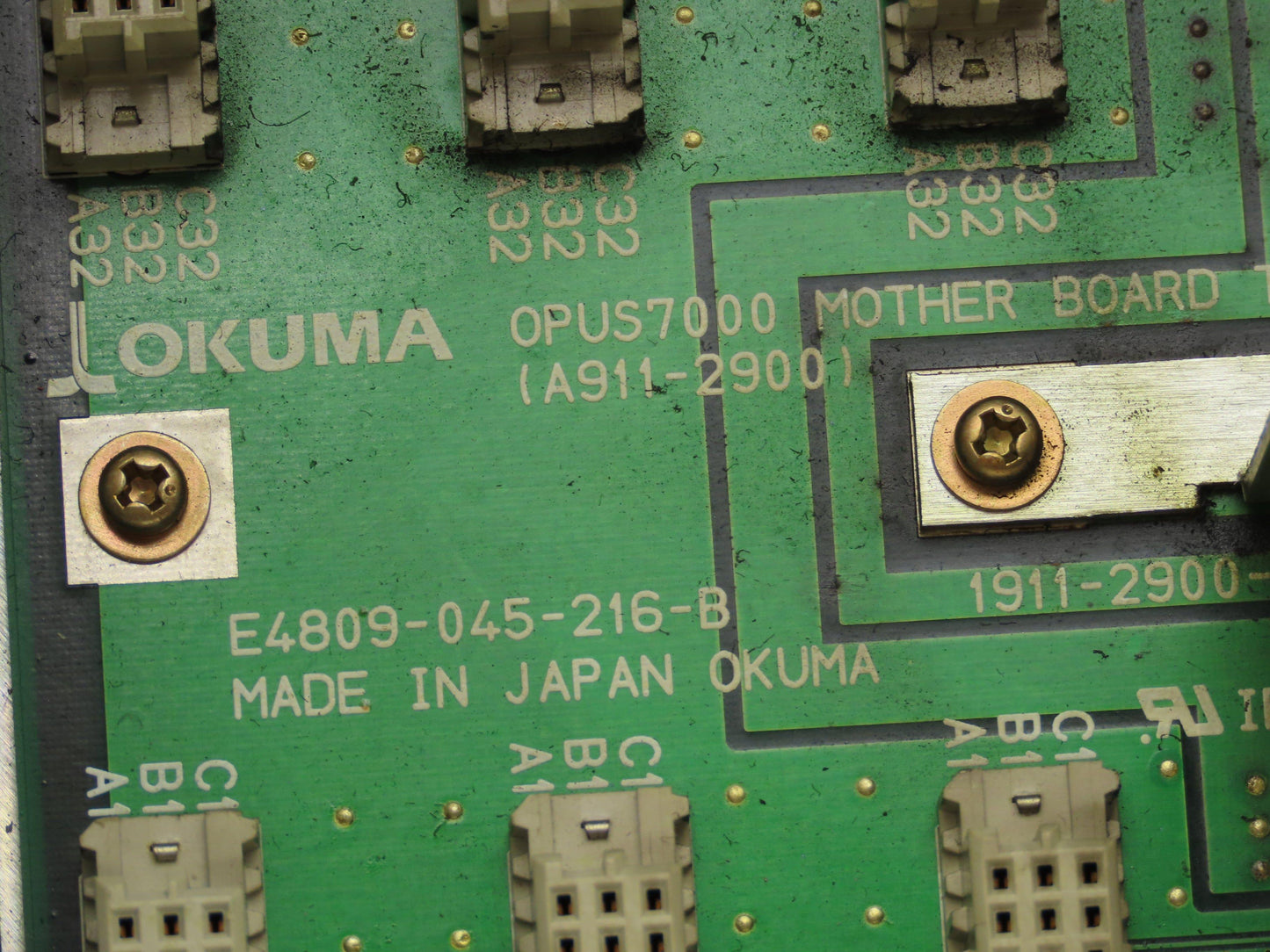 Okuma E7191-090-007 Opus7000 Docking Compact Rack PLC Chassis w/Motherboards