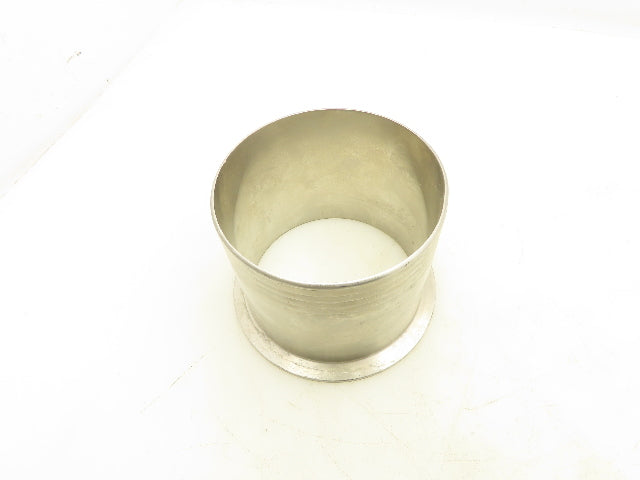 Sanitary Tube Fitting 4" Triclamp Barbed 102mm OD SS 304 Lot of 2