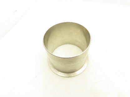 Sanitary Tube Fitting 4" Triclamp Barbed 102mm OD SS 304 Lot of 2