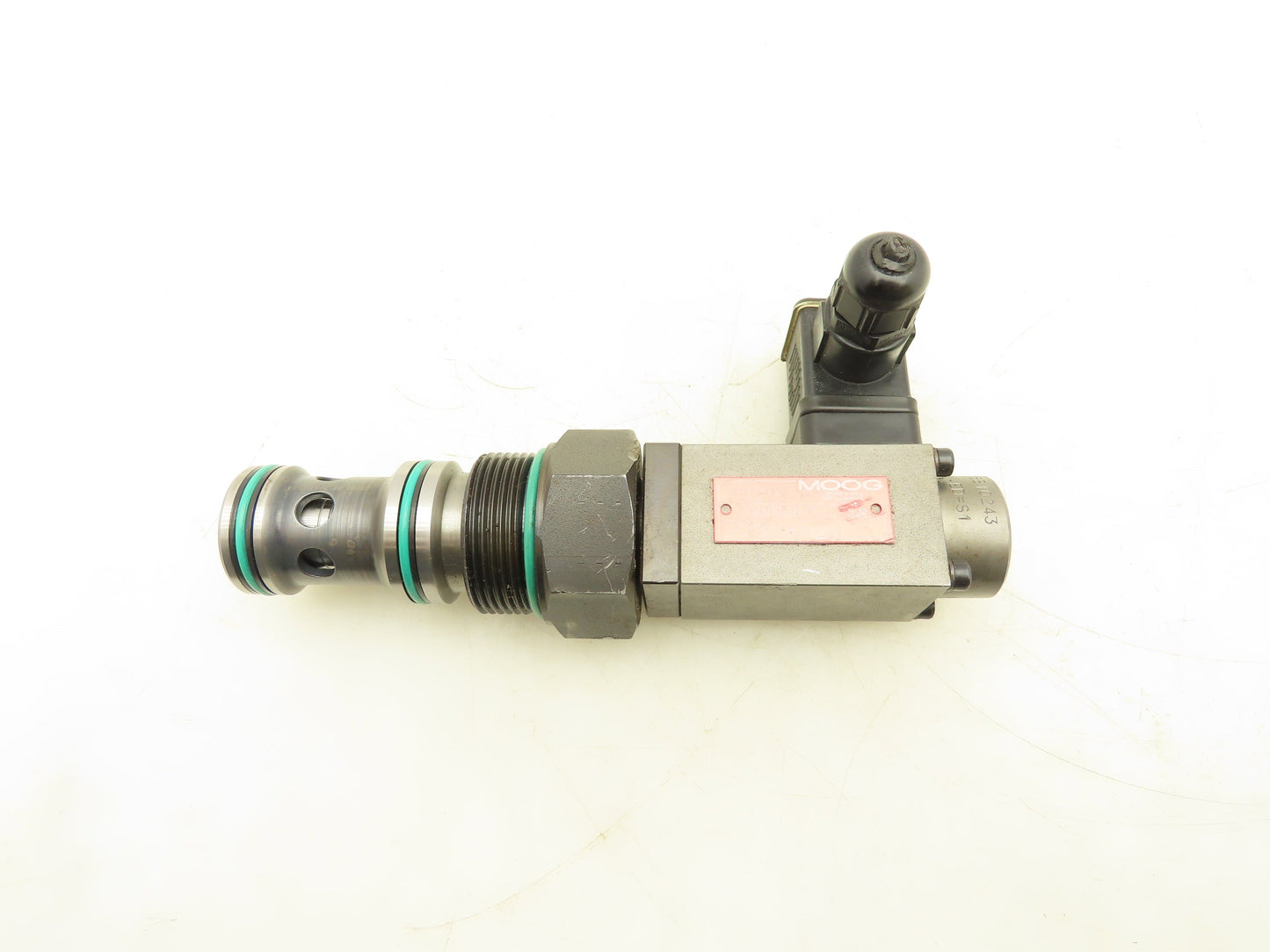 Moog DPCMEE20S8EK0ZS3B Hydraulic Proportional Flow Control Cartridge Valve 24V