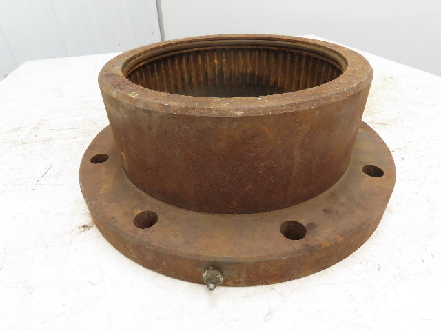 Koppers 5H SB FF Flanged Gear Coupling Sleeve 15-1/4" OD 13.5" Bolt Circle