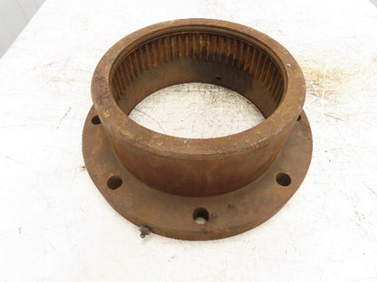 Koppers 5H SB FF Flanged Gear Coupling Sleeve 15-1/4" OD 13.5" Bolt Circle