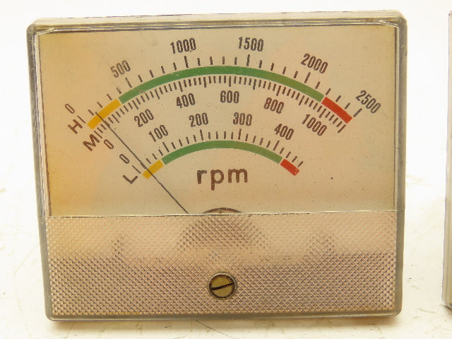 Yamazaki Panel Meter Spindle Load Z-Axis RPM Gauge 2500RPM Slat Turn 30 Set