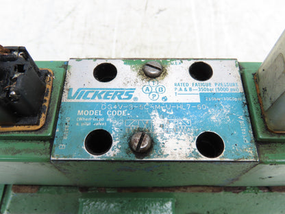 Vickers DG5S-8-2C-T-M-U-HL7-40 Directional Control Solenoid Valve 24VDC