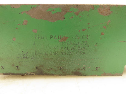 Parker PRM6PAH-21CB Flow Control Reducing Valve