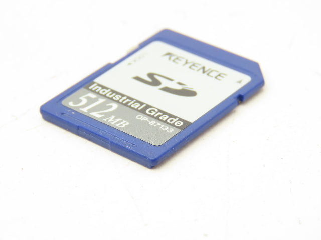 Keyence OP-87133 Industrial Grade Memory SD Card 512MB
