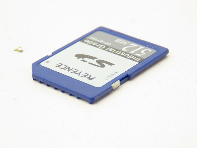 Keyence OP-87133 Industrial Grade Memory SD Card 512MB