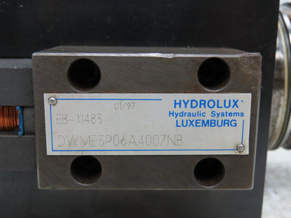 Moog Hydrolux PCMEE50A6G1304ZX3B 2-Way Proportional Cartridge Valve PCME 50